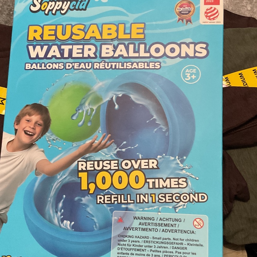 Soppycid Reusable Water Balloons